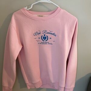 Taylor Swift, New Romantics Pink Sweatshirt with Blue Graphic
